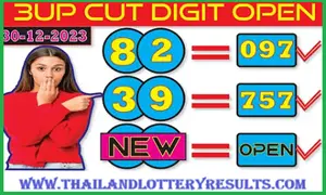 Thai Lotto Sure Tips Cut Digit Open Result 30-12-2023